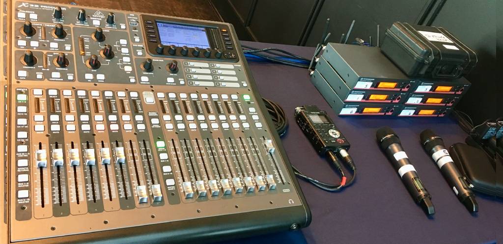 Audio Mixing Desk