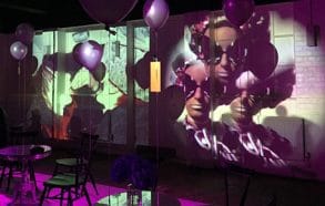 Projection Party Setup
